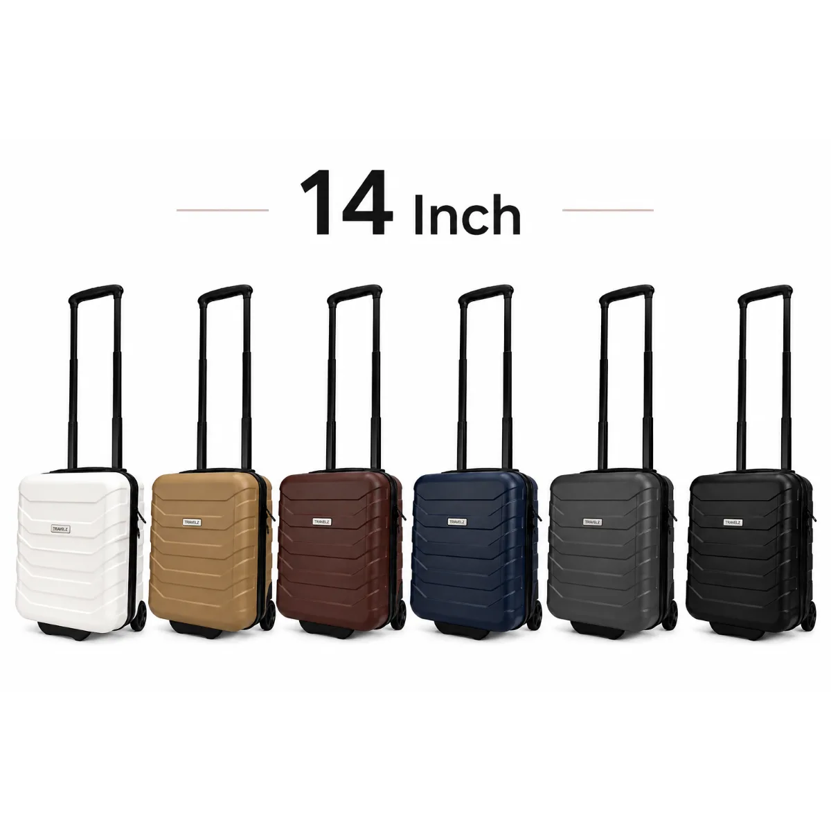 Luxe Underseat Trolley 14 Inch, Travelcase Zakelijk
