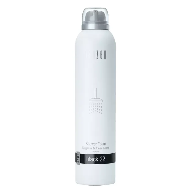 JANZEN Shower Foam Black 22 Doucheschuim, 200 ml