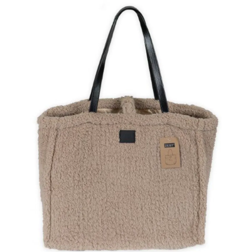 Sherpa Tas Recycled Caramel