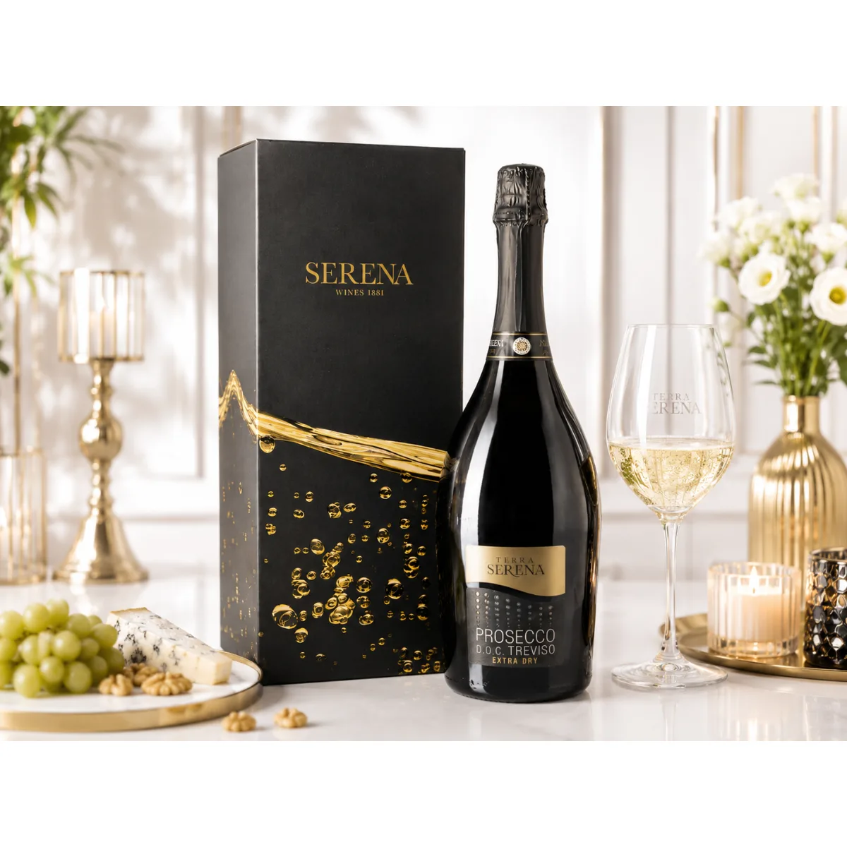 Relatiegeschenk Celebrate in Style, Magnum Prosecco in Luxe Giftbox