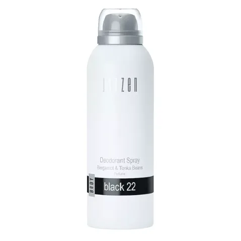 JANZEN Deodorant Spray Black 22, 150 ml
