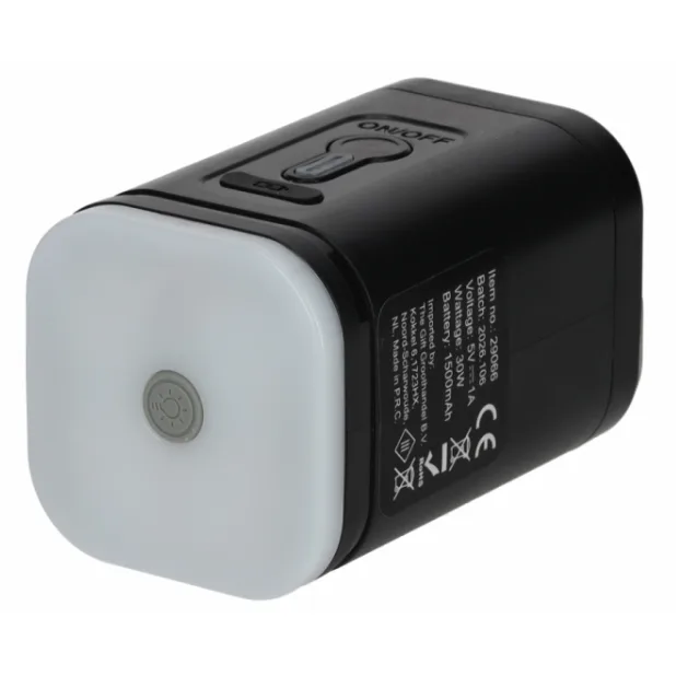 Oplaadbare Vacuüm & Lucht Pomp met LED-Lamp