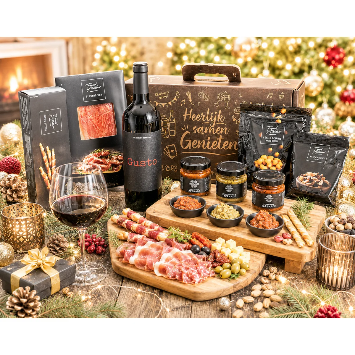 Relatiegeschenk Taste of Spain, Savour the Moment Together