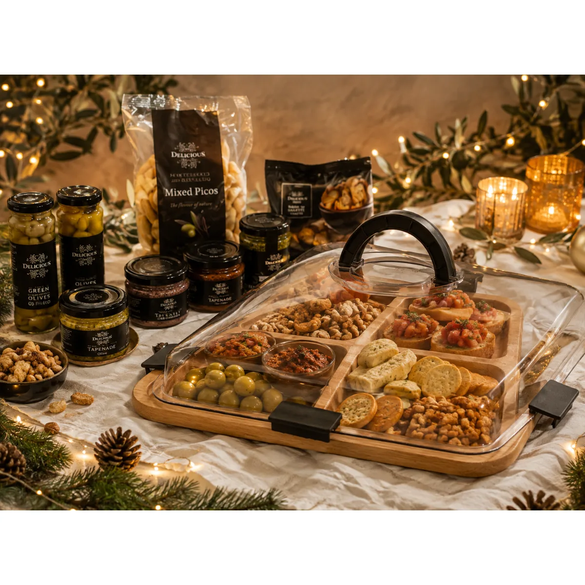 Kerstpakket Taste & Gather, Tapas Time