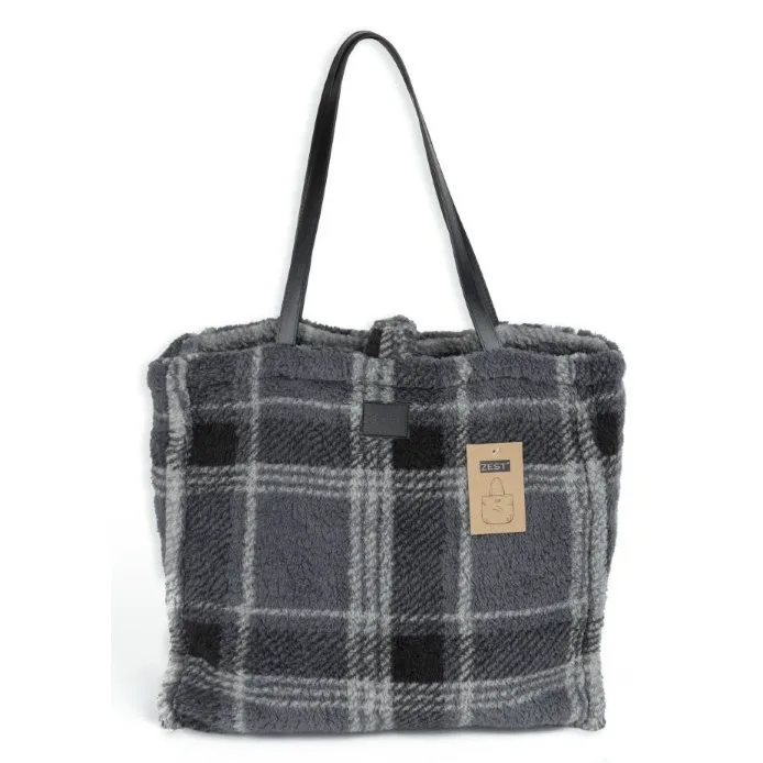 Sherpa Tas Recycled Ruit Grijs