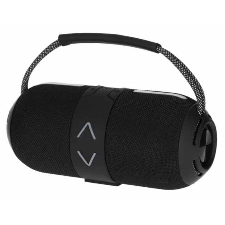 Compacte Bluetooth Speaker, Zwart, Taupe en Groen als luxe relatiegeschenk en kerstpakketten.