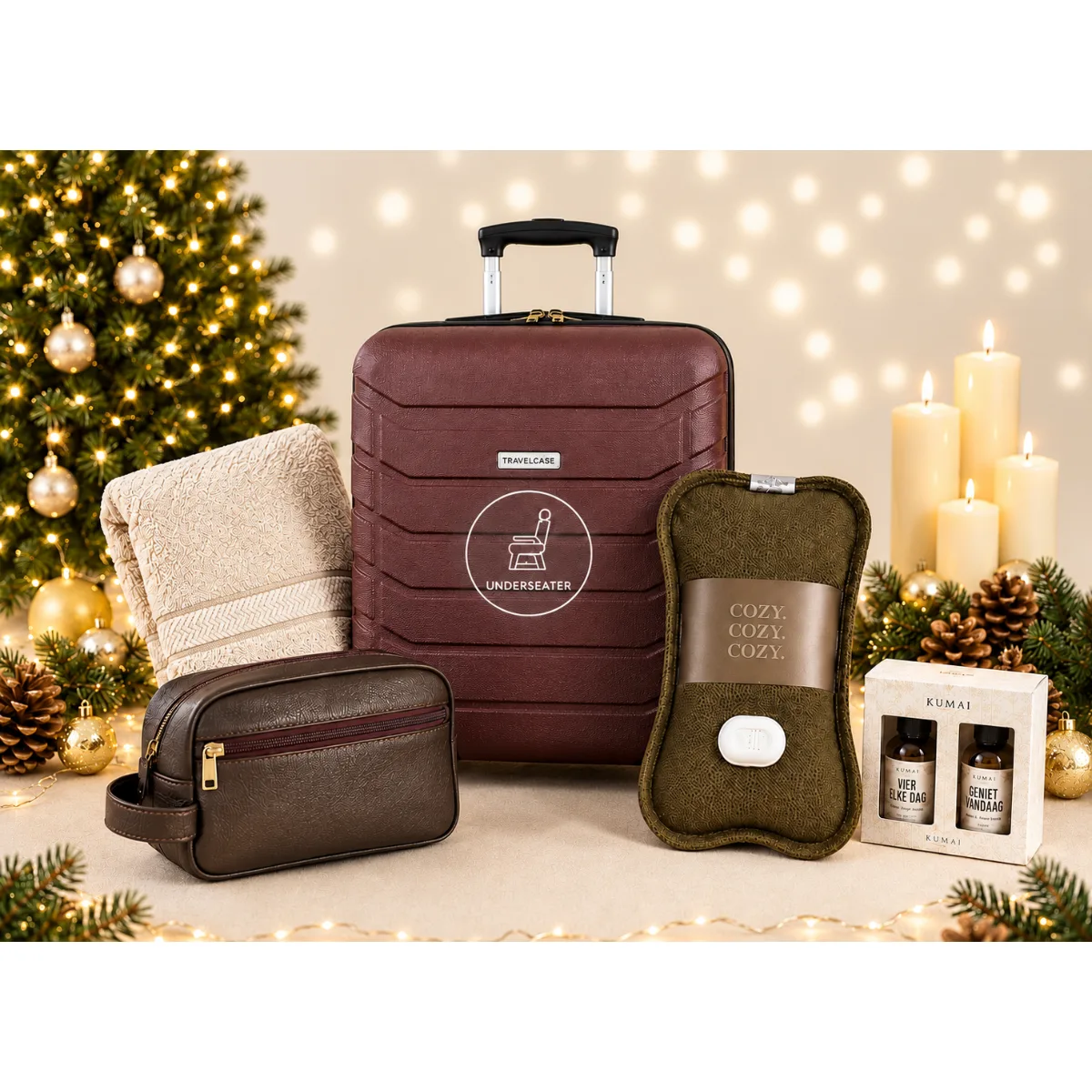 Kerstpakket Escape in Comfort, Travel Collection