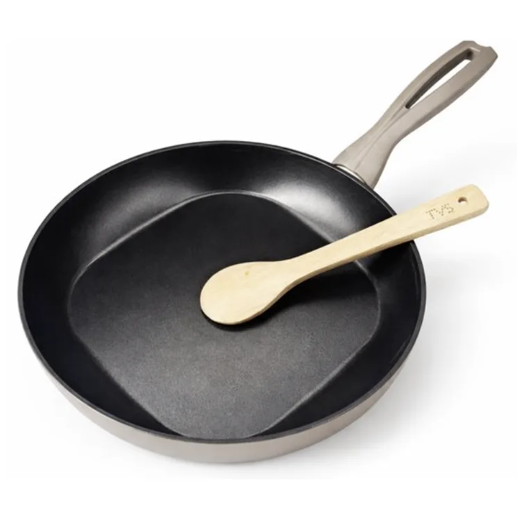 4-kanten Koekenpan Alvea 28 cm. Alvea QuadraTonda koekenpan van Relance, Meer bakoppervlak, hetzelfde formaat, de slimste pan van de Alvea-lijn.