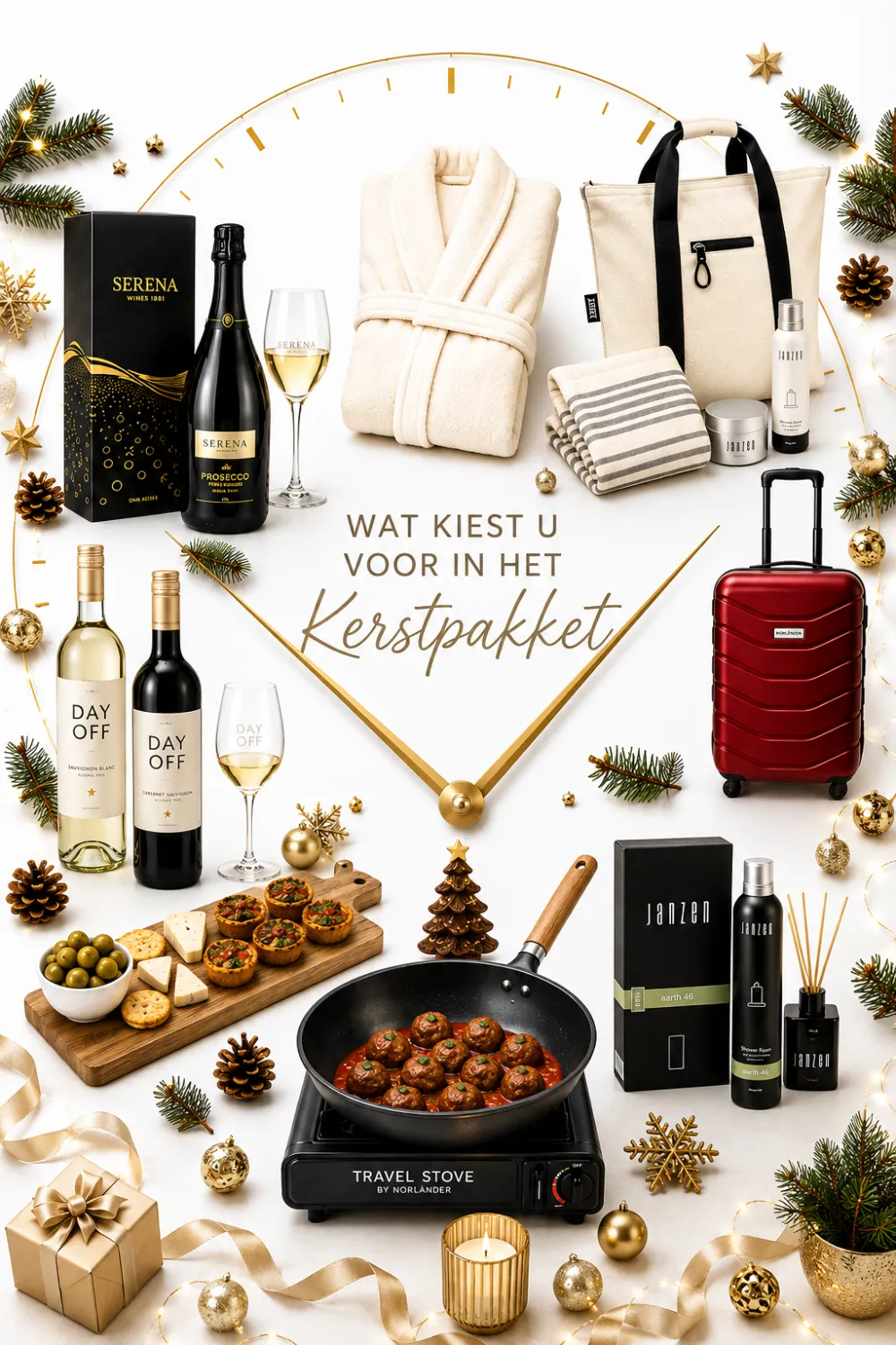Zelf een kerstpakket samenstellen